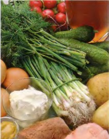 мясная окрошка